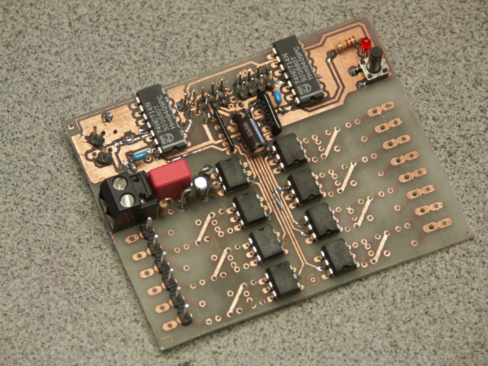 foto,ein Kanal best�ckt